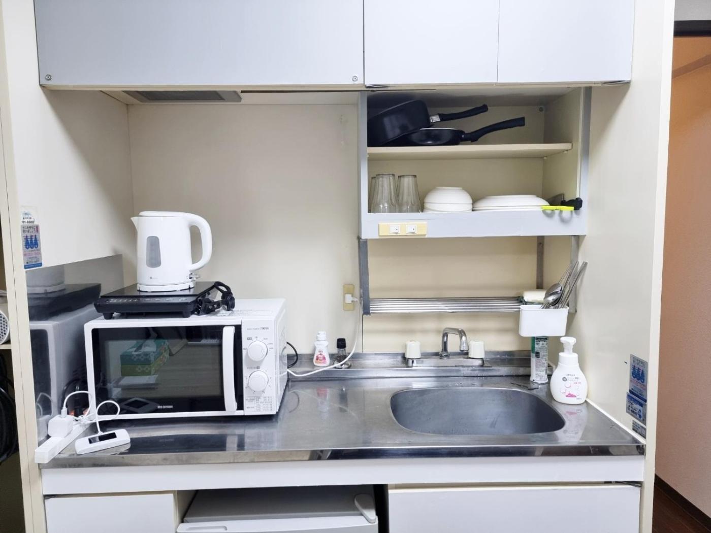 오사카 네코하우스 도톤보리점 Apartment Exterior foto